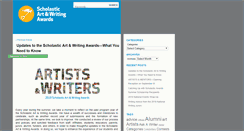 Desktop Screenshot of blog.artandwriting.org